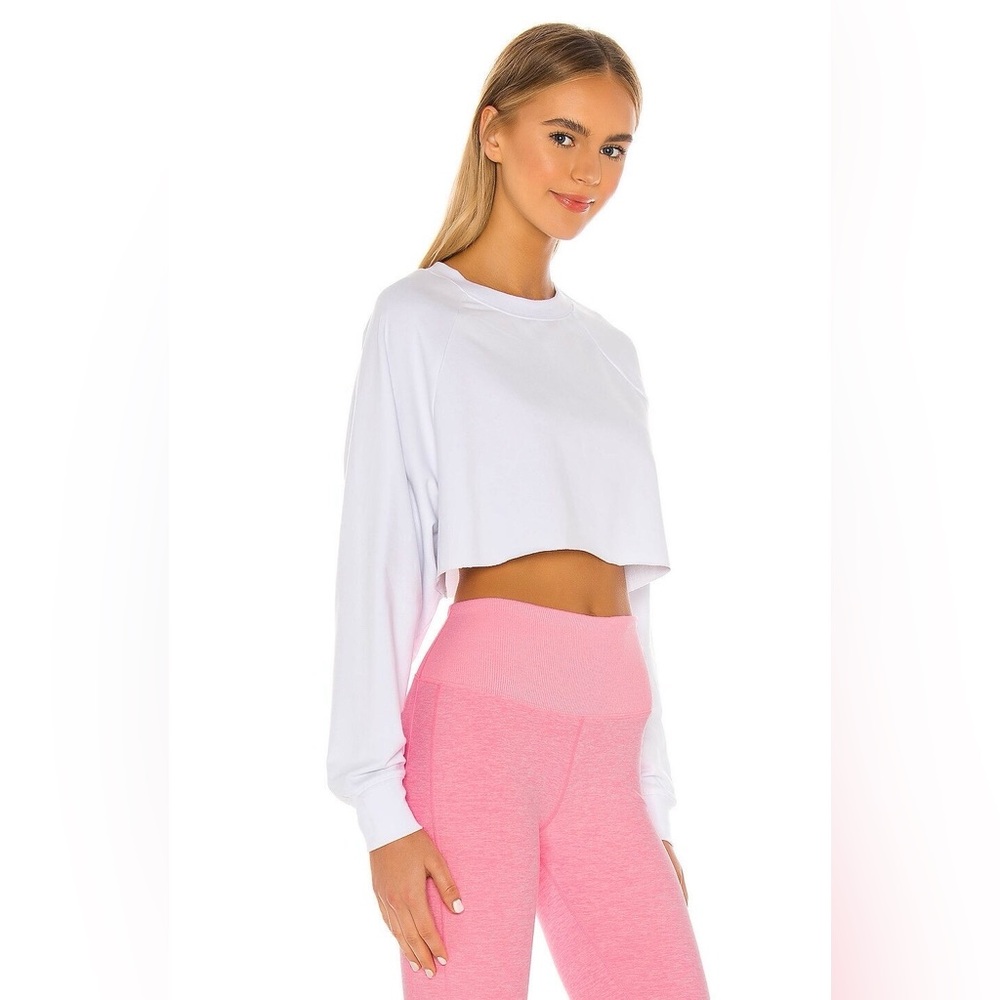Alo Yoga Double Take Pullover White/ Small